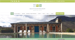 Desktop Screenshot of bastiaanskloof.co.za